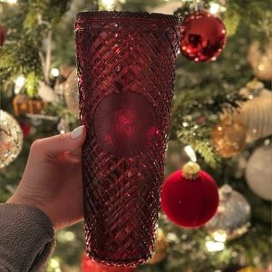 Venti Starbucks tumbler ( Red )